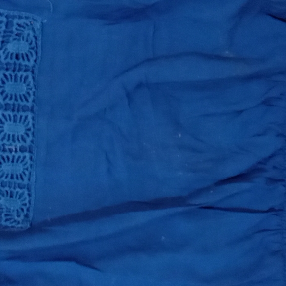 Cable & Gauge bohemian peasant blouse sz M - Picture 7 of 7